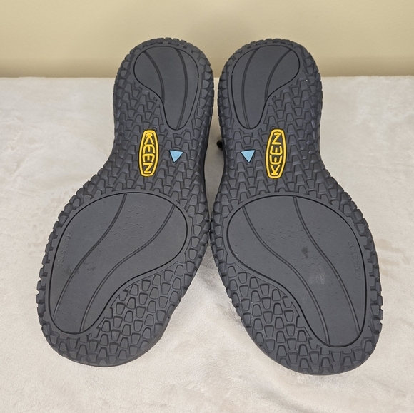 Keen Solr Water Shoe Sandal Men's Size 12 Black/Gold - Picture 9 of 9